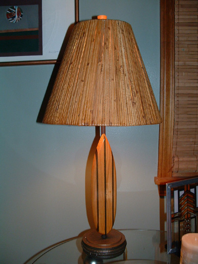 surfer lamp